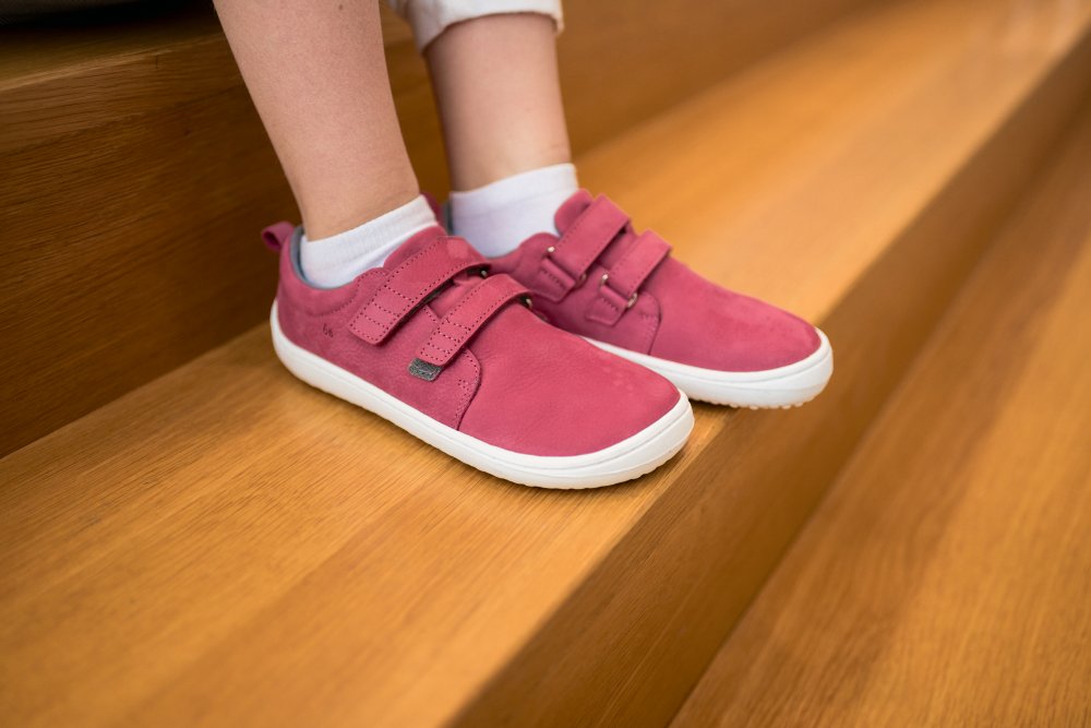 Kinderschoenen Op Blote Voeten Be Lenka Jolly - Framboos 25 Red