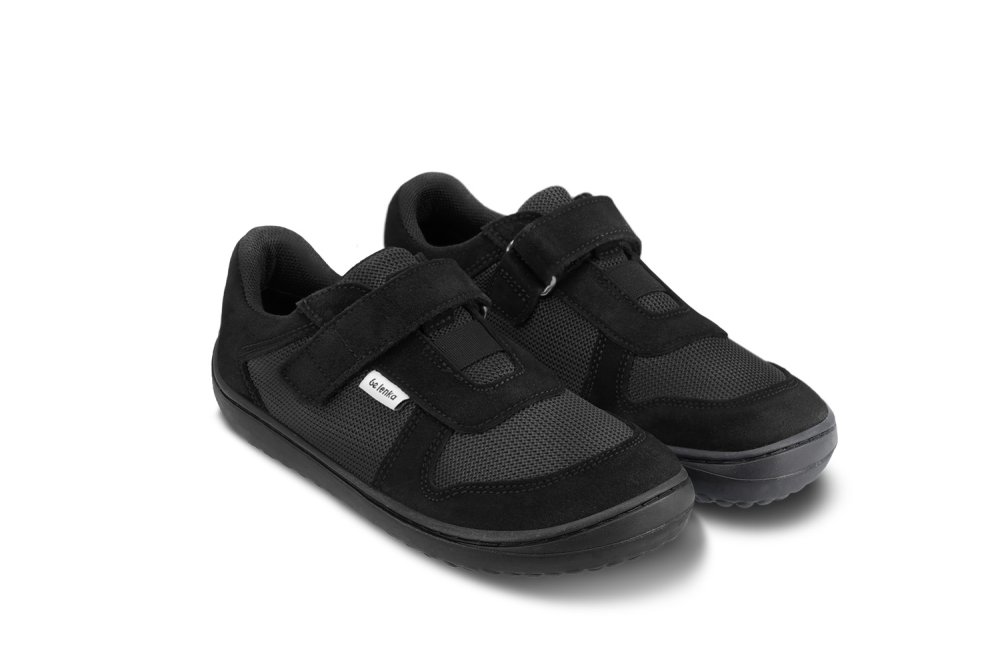 Children's Barefoot Sneakers Be Lenka Joy - All Black 28 Black