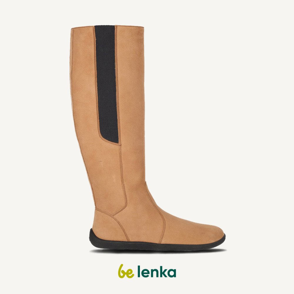 Barfußstiefel Be Lenka Sierra - Hellbraun 36 Brown