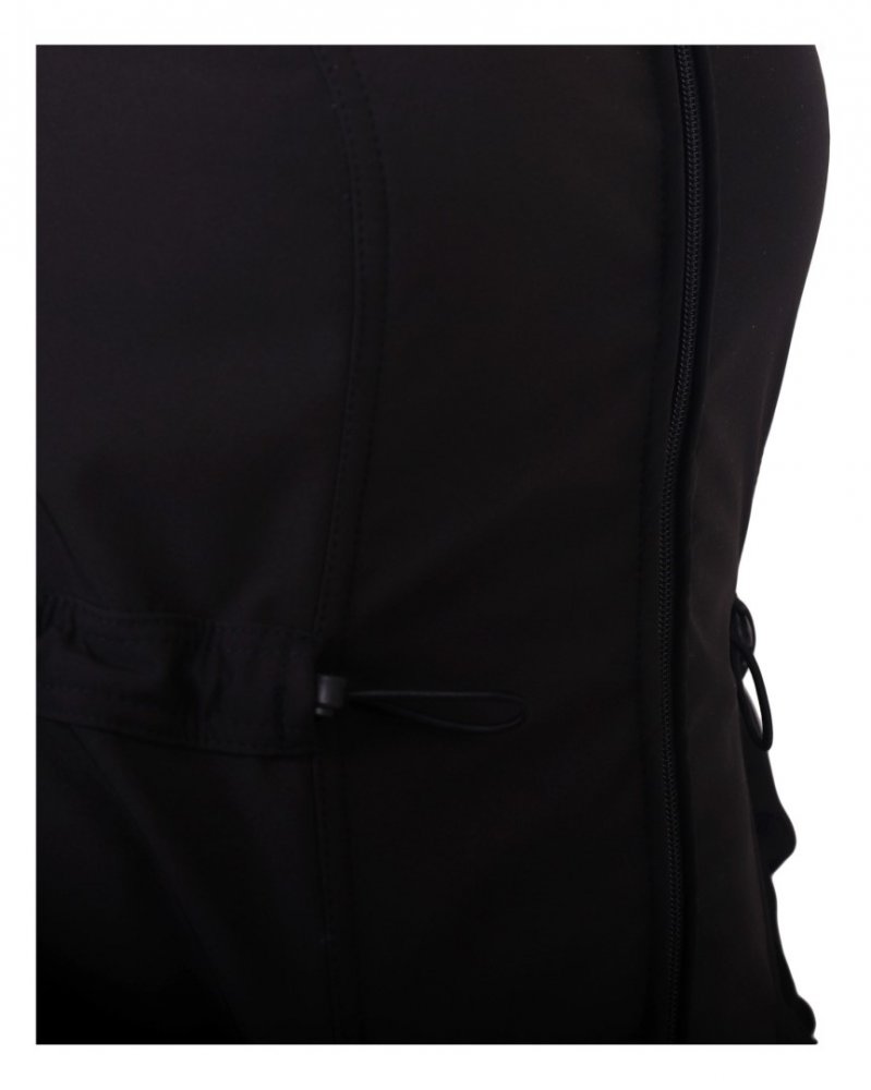 Manteau softshell pour femmes Hana, noir S – Image 7