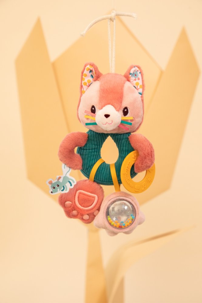Lilliputiens - Jouet d'éveil avec activités - Chat Jeanne – Image 3