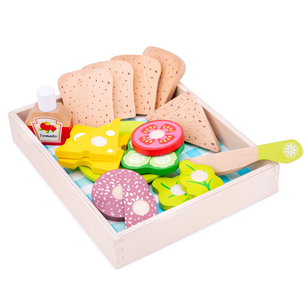 Box per pranzo e picnic - Alimenti in legno