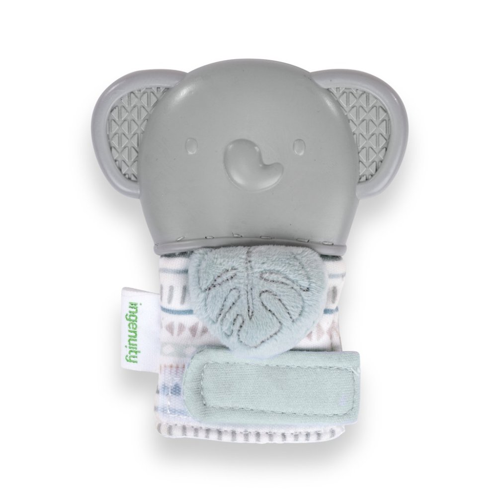 INGENUITY Massaggiagengive/sonaglio guanto elefante Van 3m+