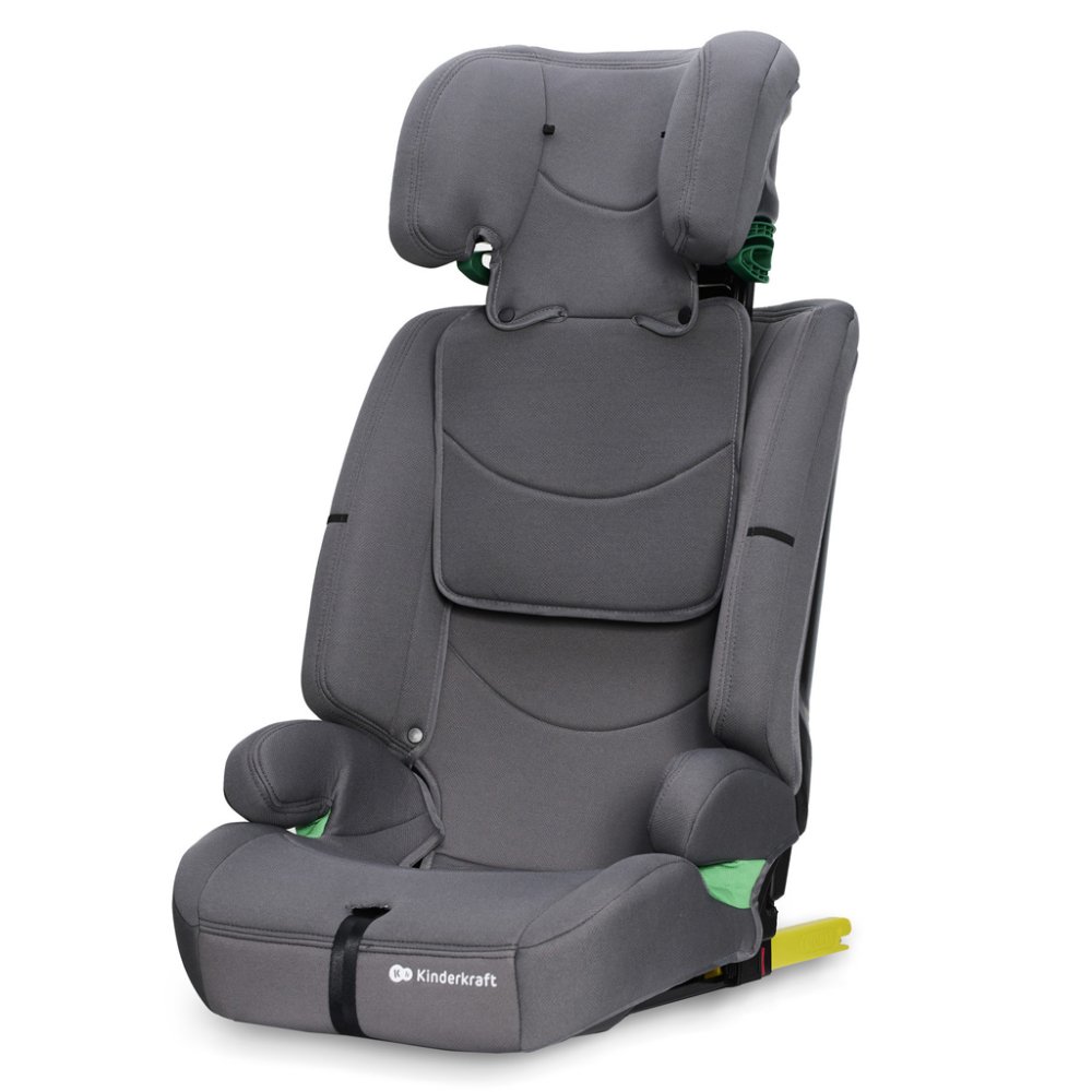 KINDERKRAFT Seggiolino auto Safety fix 2 i-Size grey (76-150 cm) - immagine 5