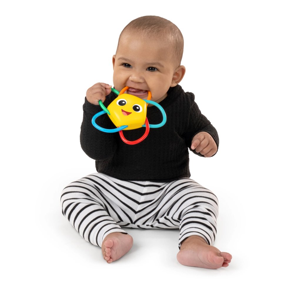 BABY EINSTEIN Massaggiagengive con sonaglio Soothing Star senza BPA 0m+ - immagine 3