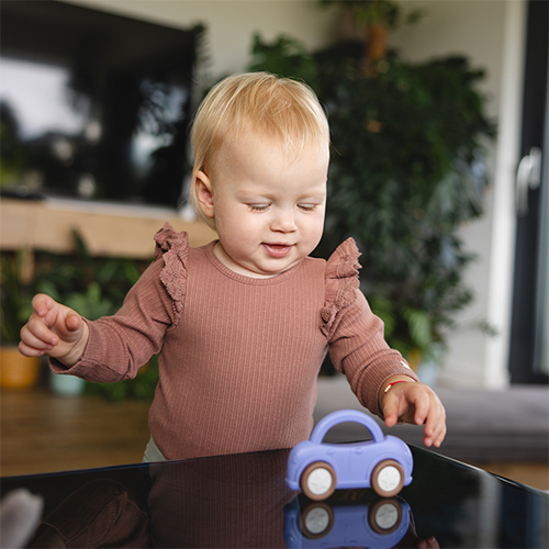 BABYONO Sonaglio con massaggiagengive Car 0m+ - immagine 5