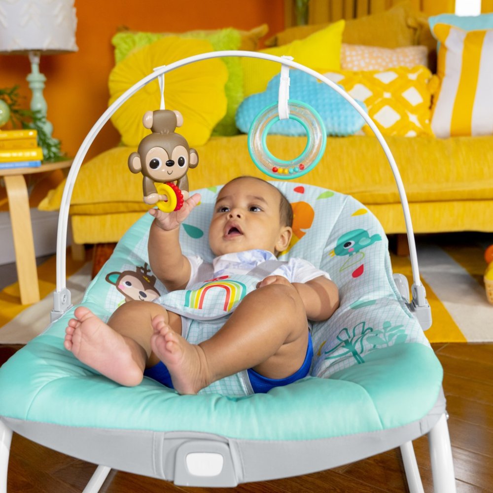BRIGHT STARTS Balancelle vibrante Wild Vibes™ 0m+ jusqu'à 18 kg – Image 7