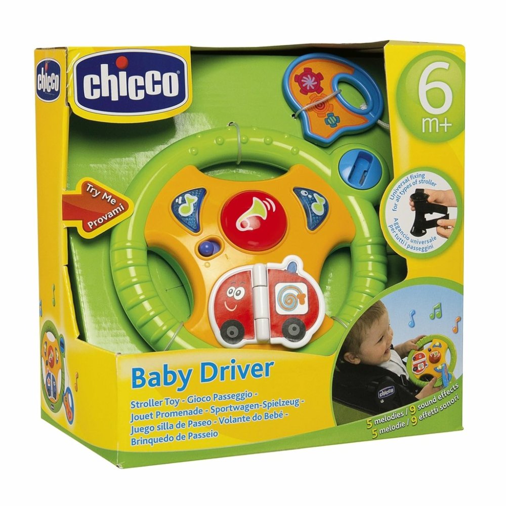 CHICCO Jouet musical avec activités volant 6m+