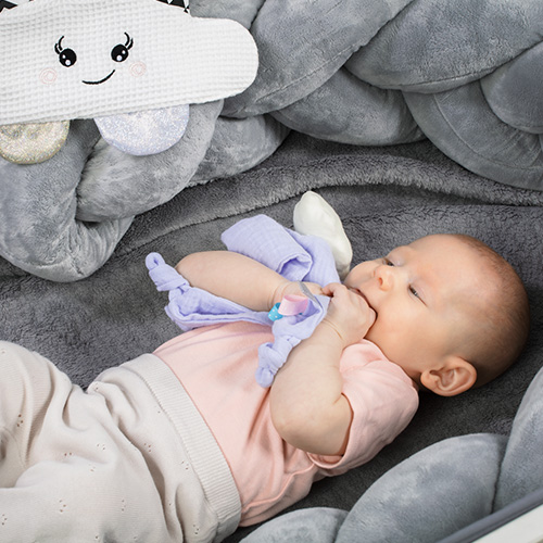 BABYONO Doudou et couverture 2en1 Little Birdie 0m+ – Image 7