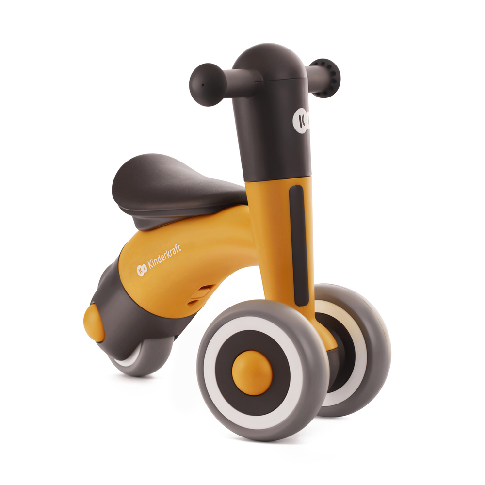 KINDERKRAFT Bicicletta senza pedali Minibi Honey Yellow, Premium - immagine 5