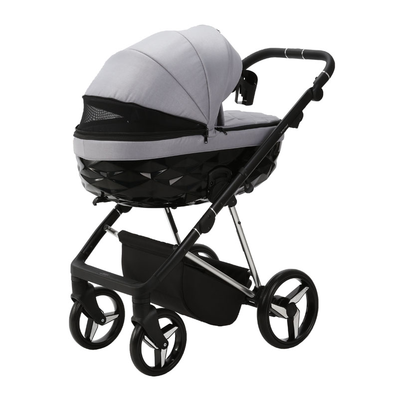 ADAMEX Poussette combinée Quantum Special Edition Grey/Silver – Image 6