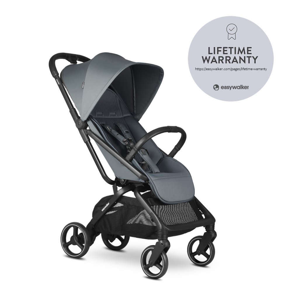 EASYWALKER Wózek spacerowy Rockey M Smooth Grey