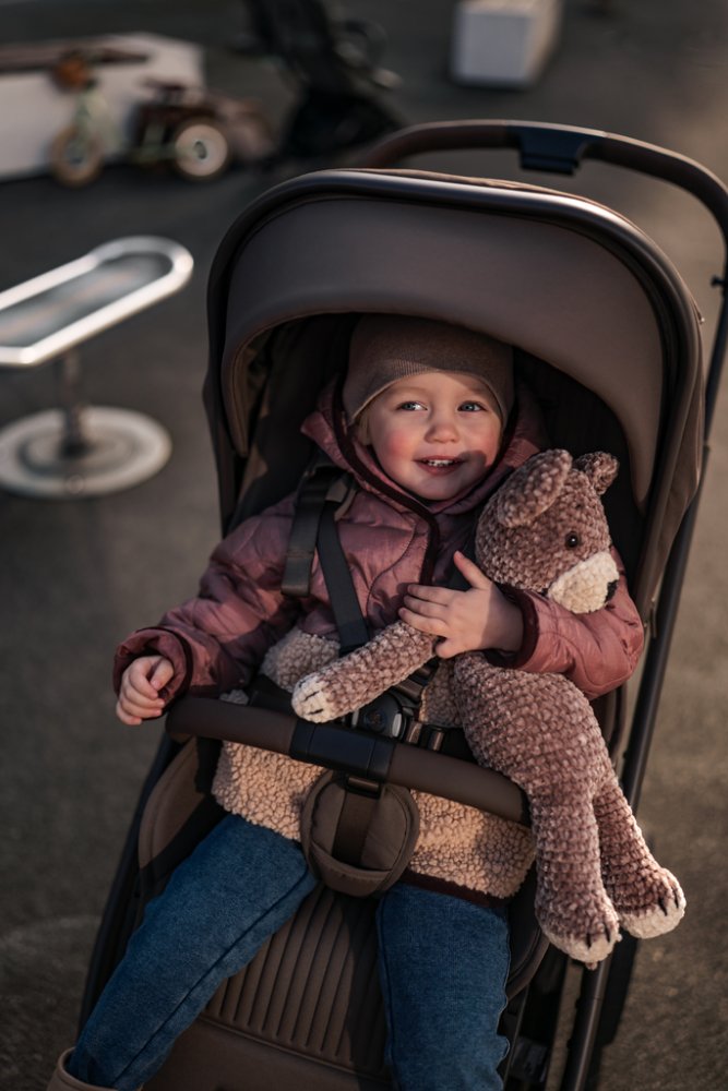 Poussette combinée EASYWALKER Zoey Almond Taupe + CYBEX Aton B2 i-Size + base – Image 5