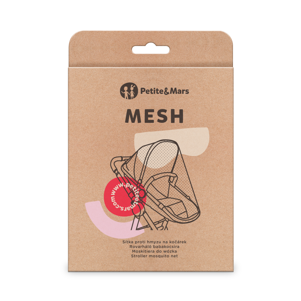 PETITE&MARS Zanzariera Mesh, universale per passeggini - immagine 4