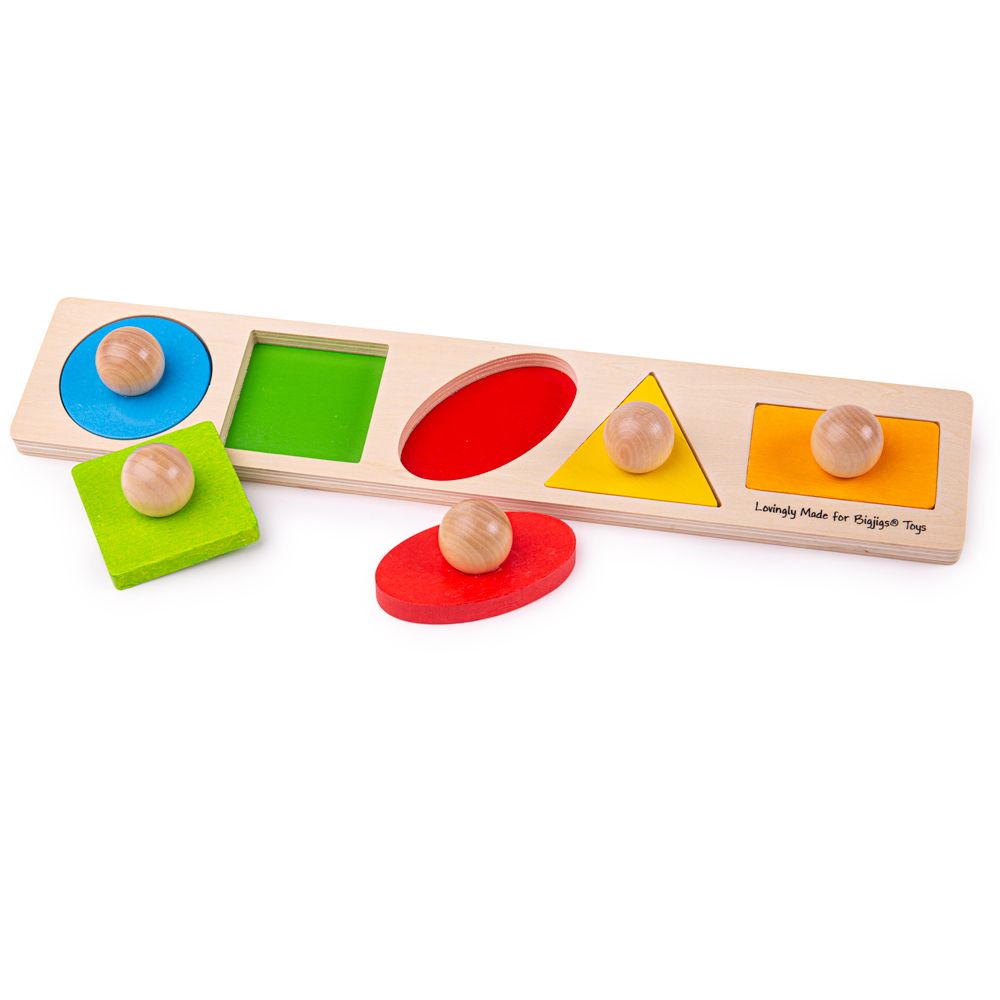 Bigjigs Baby Puzzle de encaje Formas