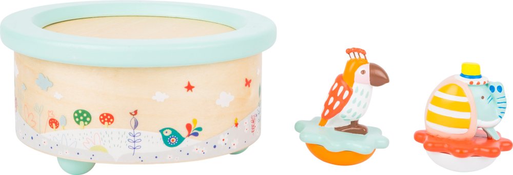 small foot Boîte à musique avec éléphant et perroquet – Image 4