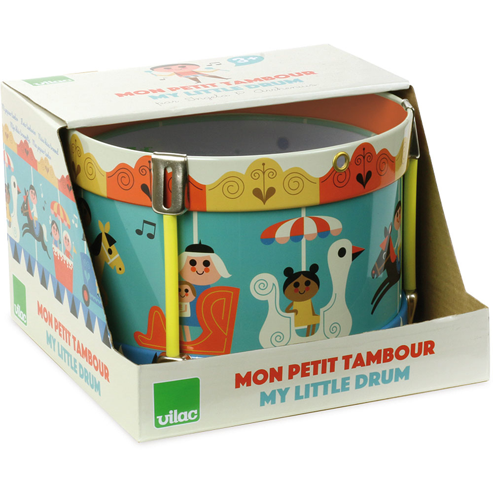 Vilac Tambor metálico infantil - Imagen 3