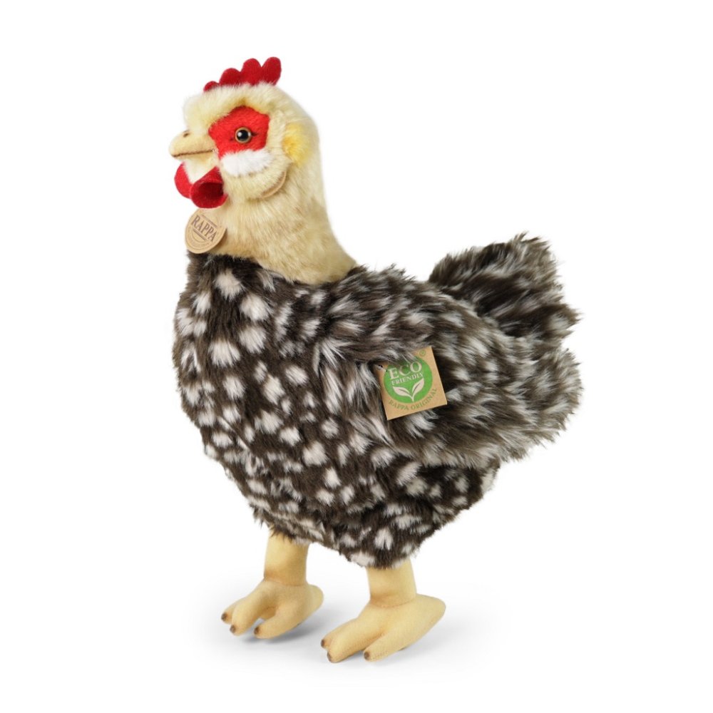 Rappa Gallina di peluche in piedi 33 cm ECO-FRIENDLY