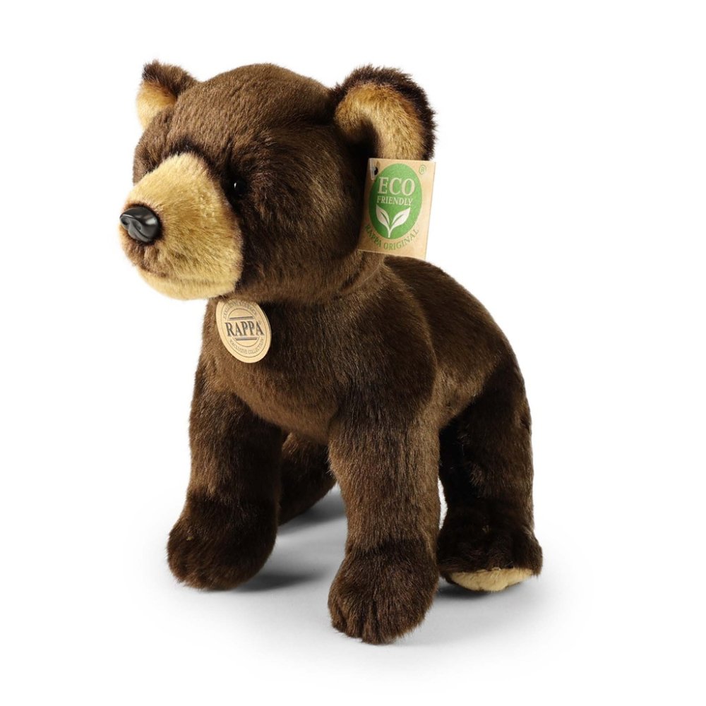 Rappa Pluszowy miś siedzący 25 cm ECO-FRIENDLY