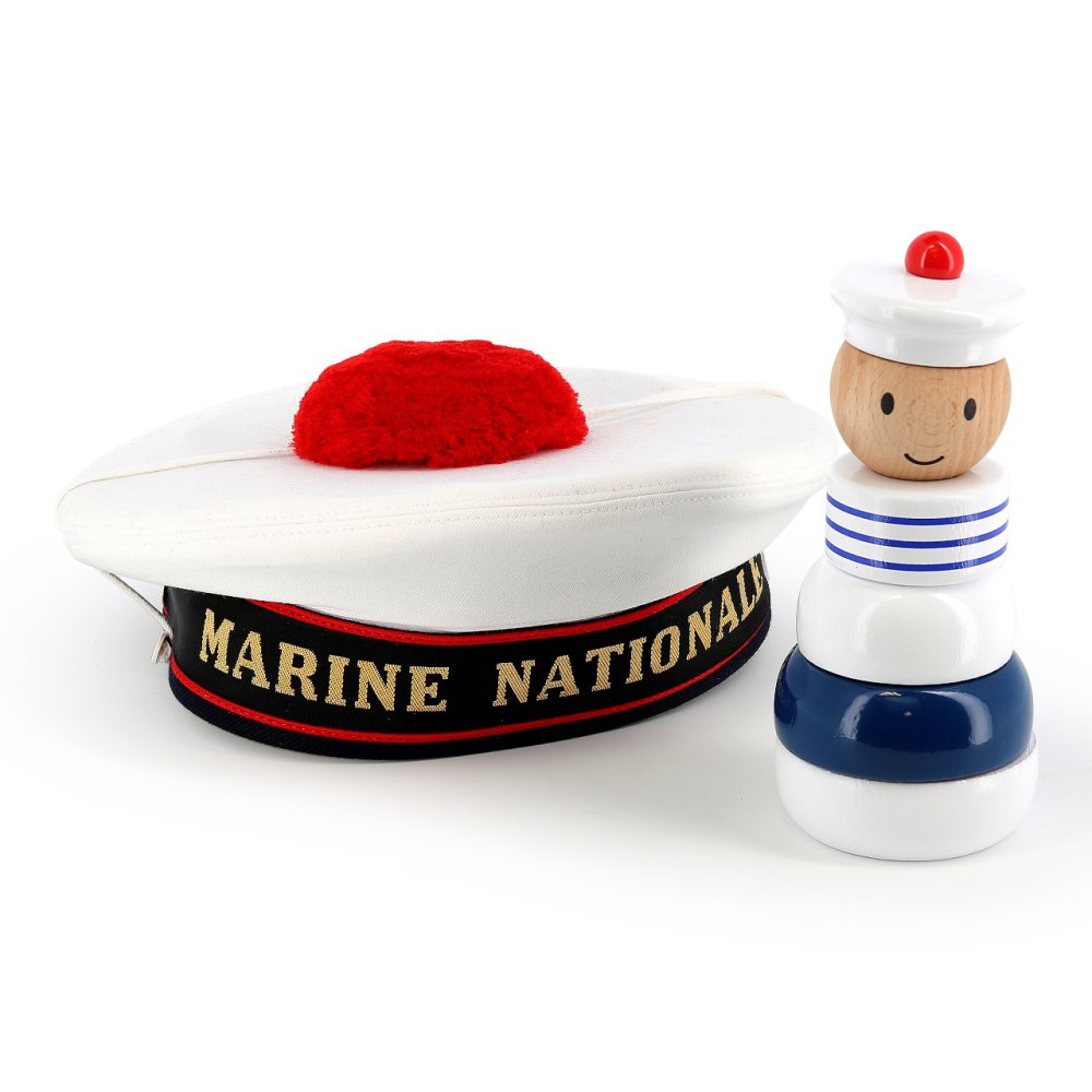 Vilac Torre de apilamiento de madera Marinero - Imagen 5