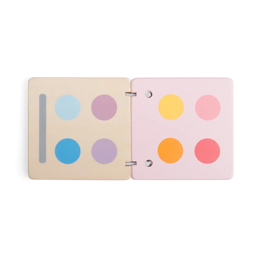 Bigjigs Toys Drewniana toaletka różowa - obrazek 3