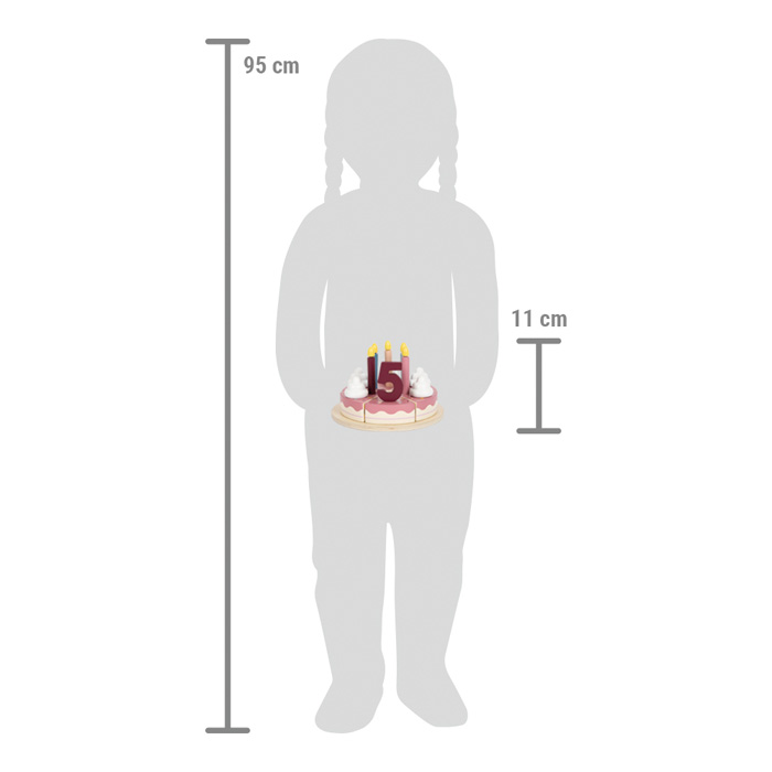 small foot Születésnapi szeletelhető torta Tasty - Image 2