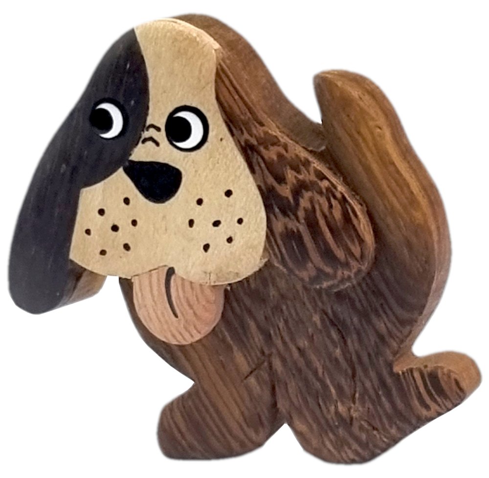 2Kids Toys Imán de madera grande Perro