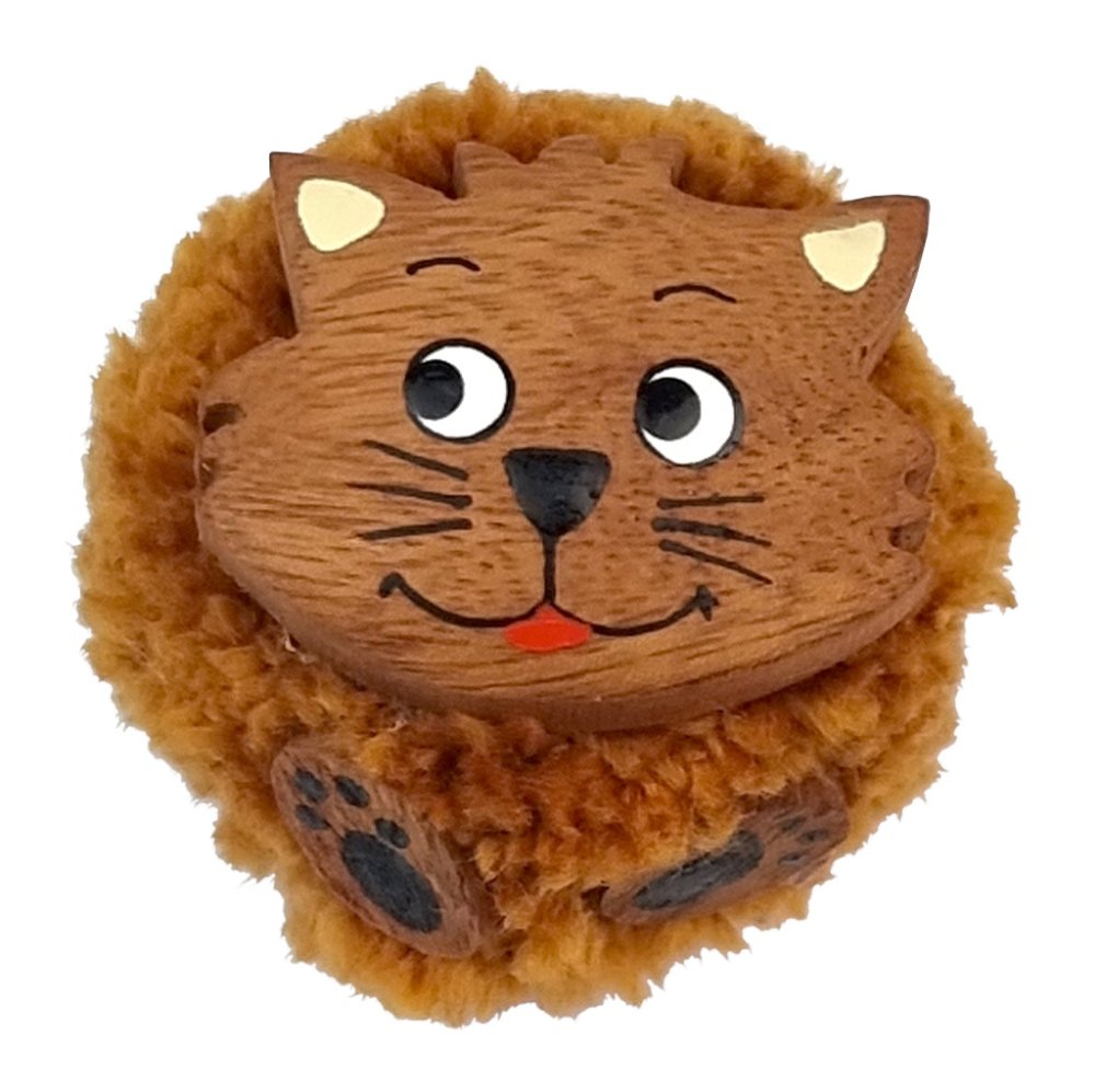 2Kids Toys Holzmagnet großer Bommel Katze