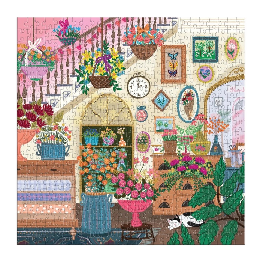 Puzzle Galison La boutique de fleurs de Joy Laforme 500 pièces – Image 6