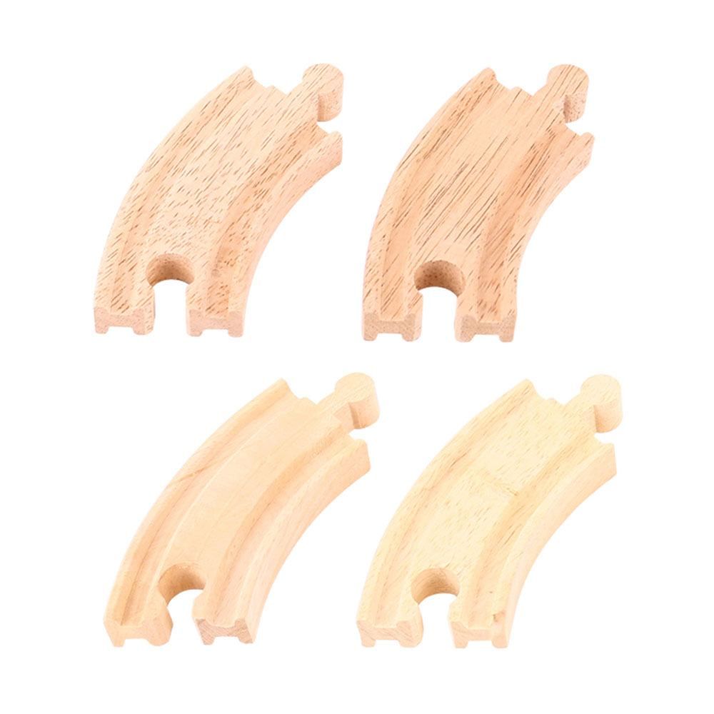 Bigjigs Rail Krótki tor łukowy 10 cm 4 szt.