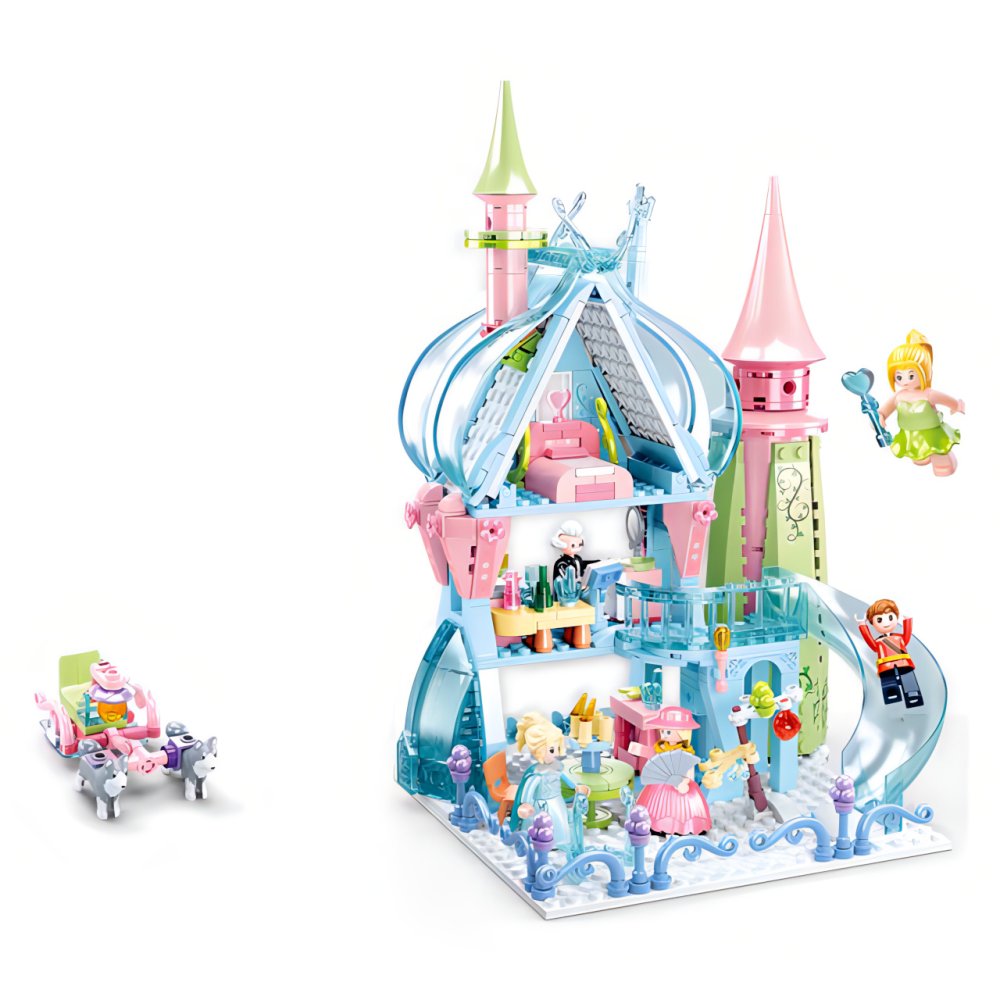 Sluban Fate Inverno M38-B0898 Castello delle fiabe