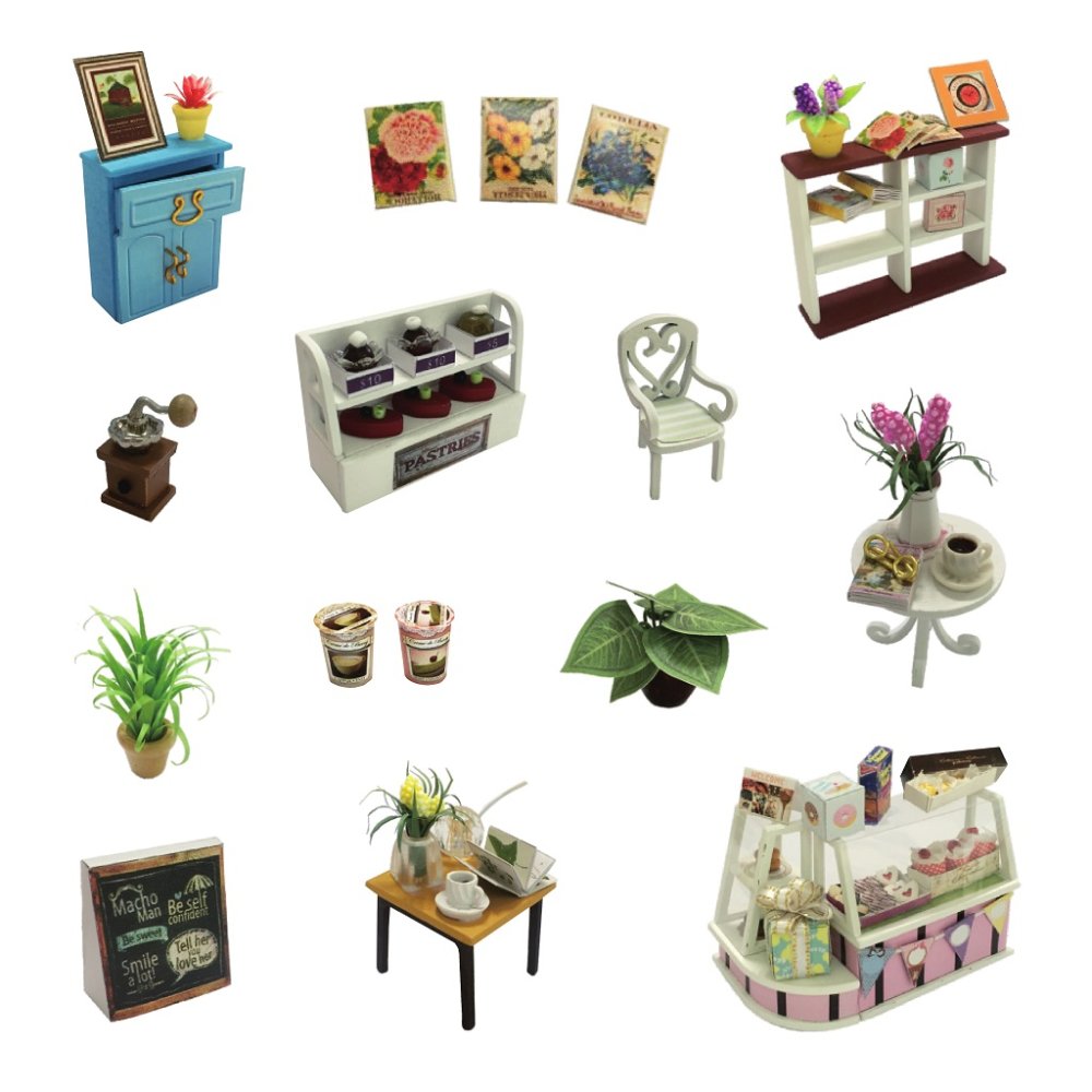 2Kids Toys Miniatura della casa delle bambole Caffetteria - immagine 7