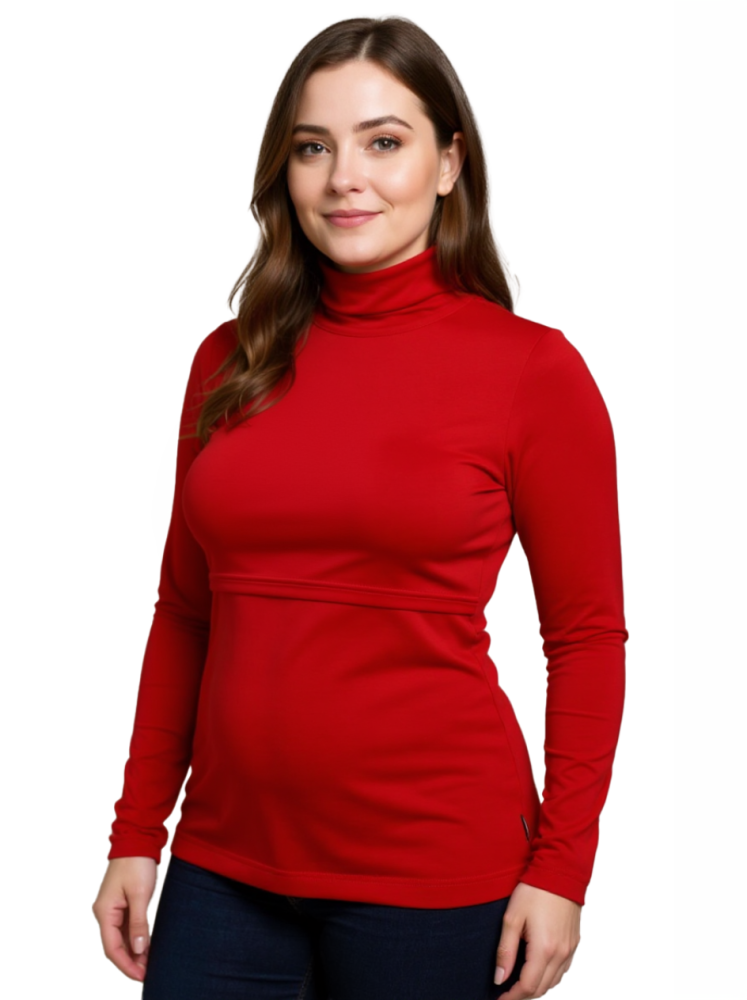 Golf do karmienia Kateřina, czerwony M/L