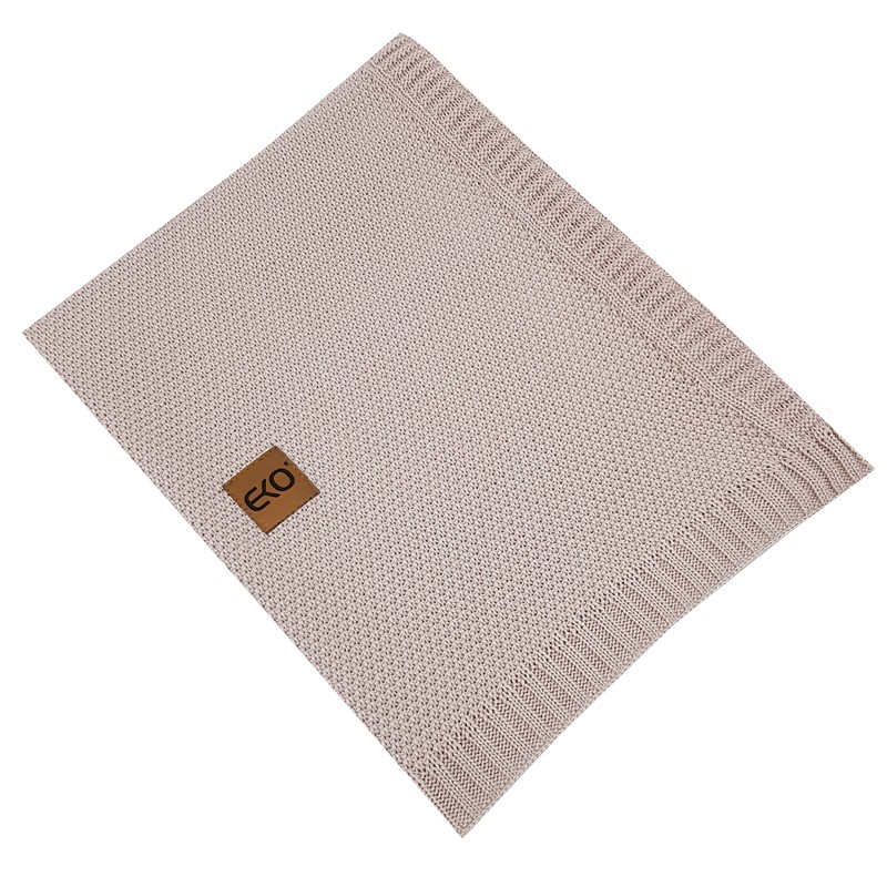 Manta EKO de bambú Powder rosa 100x80 cm - Imagen 7