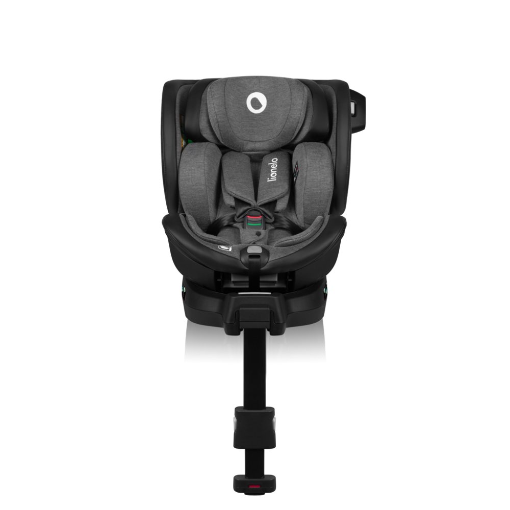 LIONELO Siège auto Harmony i-Size (40-150 cm) Grey Graphite Leather – Image 6