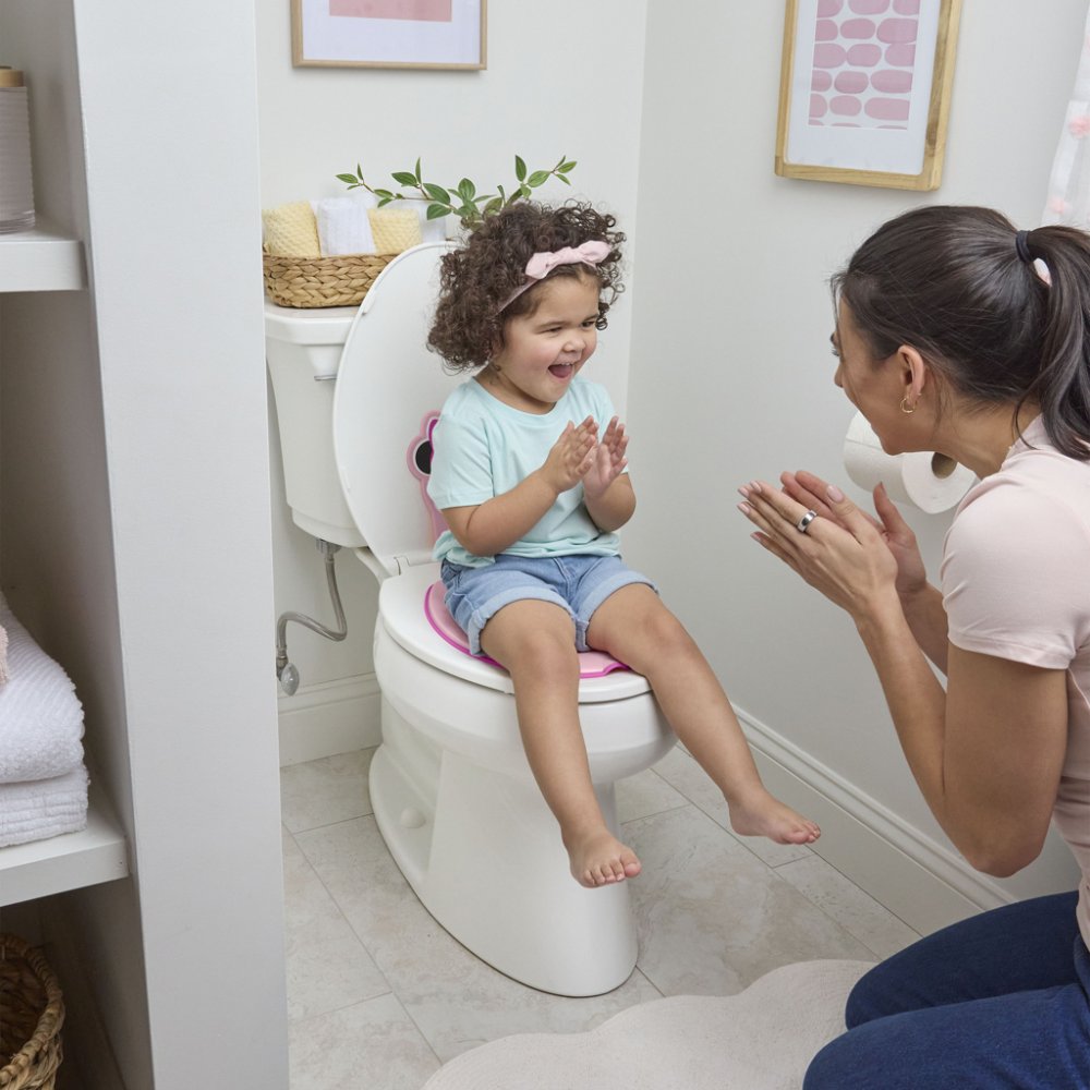 BRIGHT STARTS Reductor WC Adhesivo Flip & Sit™ MINNIE MOUSE™ 18m+, hasta 23kg - Imagen 5