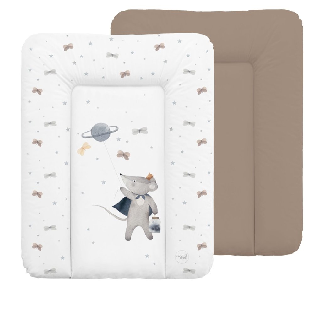 CEBA BABY Cambiador blando pequeño (50x70) Basic Cosmic Mouse