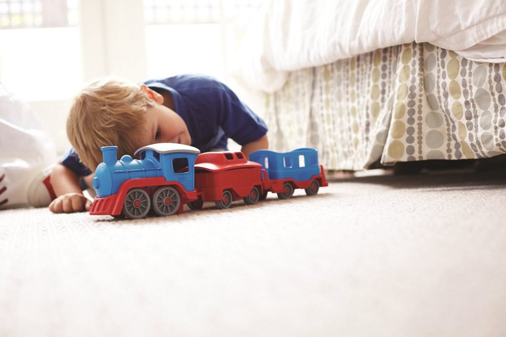 Green Toys Zug blau – Bild 5