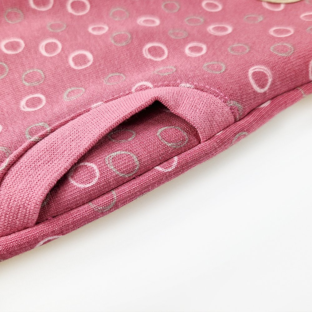 Warme Sweatshirtjacke - Rosa 104 – Bild 3