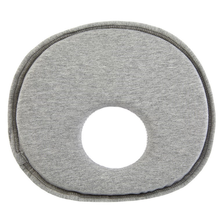 Párna - fejtámasz újszülötteknek Outlast® - csíkos fehér-szürke melír/szürke melír UNI - Image 2