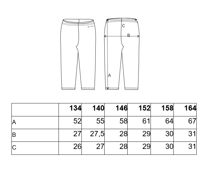 Leggings 3/4 fins Outlast® - noir 164 – Image 2