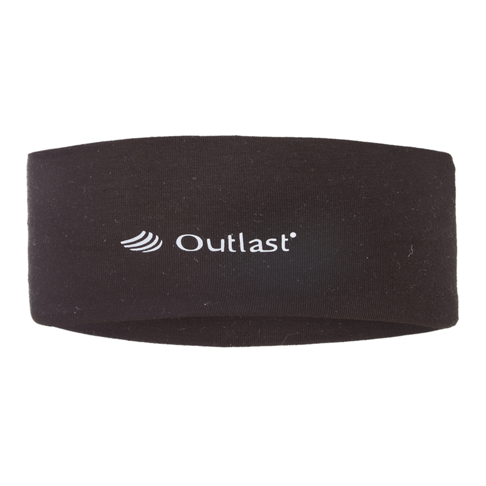 Diadema fina para niños REFLEX Outlast® - negra UNI