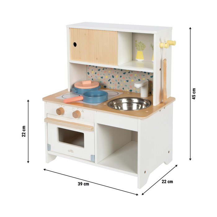 small foot Dřevěná kuchyňka Terrazzo (obrázek 3)