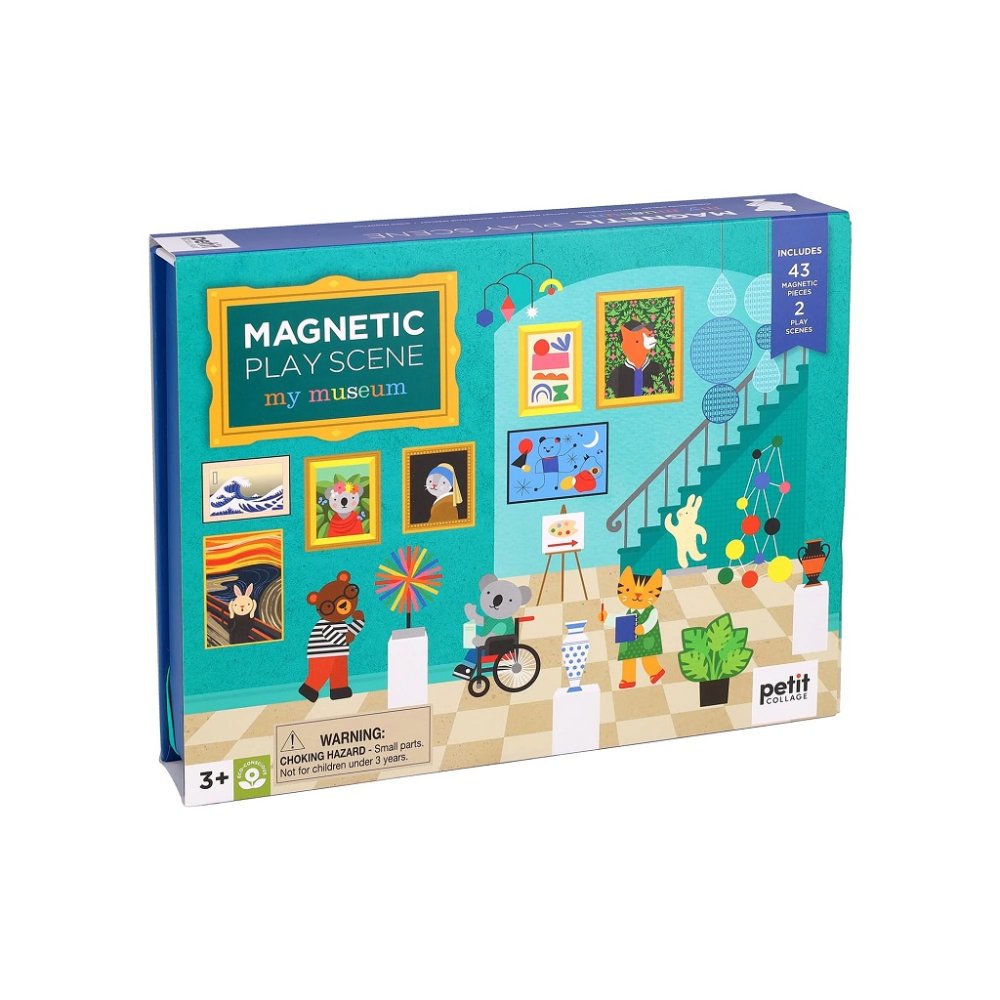 Petit Collage Magnetické divadlo moje muzeum