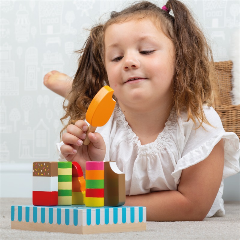 Bigjigs Toys Dřevěné nanuky (obrázek 3)