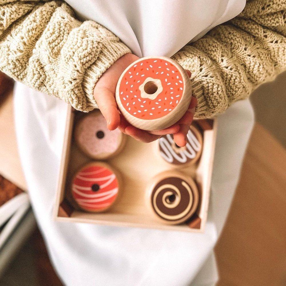 Bigjigs Toys Krabička s donuty (obrázek 7)