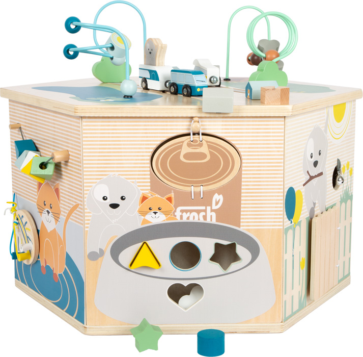 small foot Motorická interaktivní kostka Pets XXL (obrázek 3)