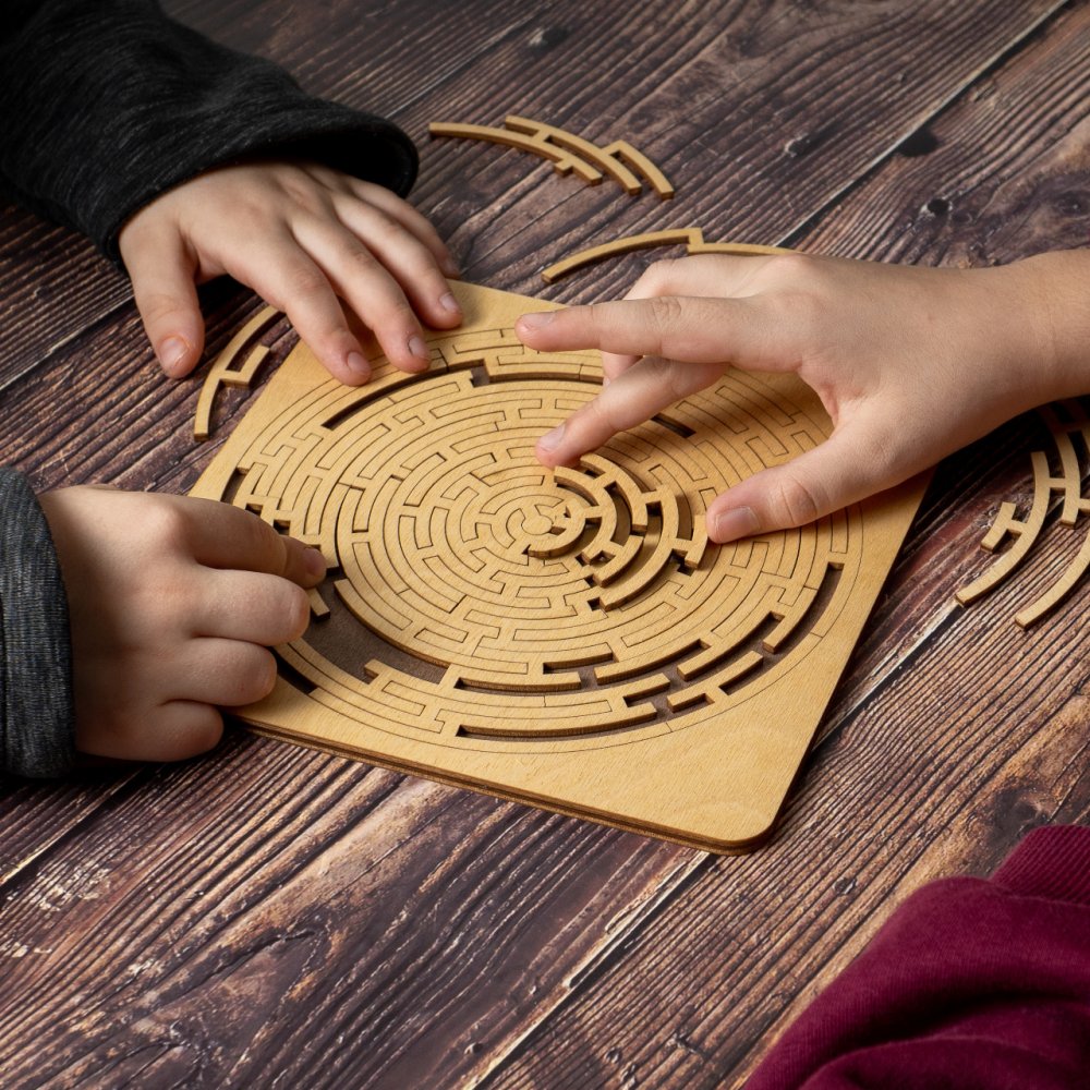 EscapeWelt Dřevěné puzzle Labyrint (obrázek 4)