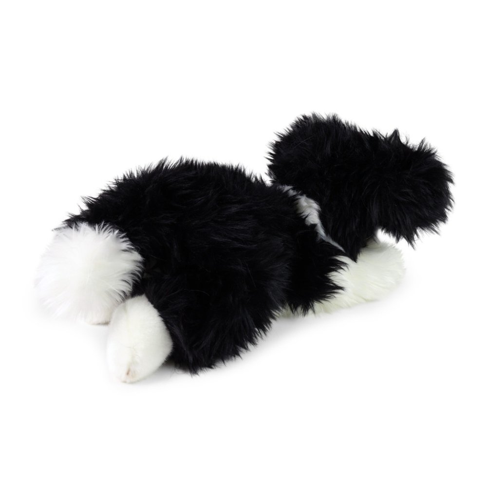 Rappa Plyšový pes border kolie ležící 30 cm ECO-FRIENDLY (obrázek 4)