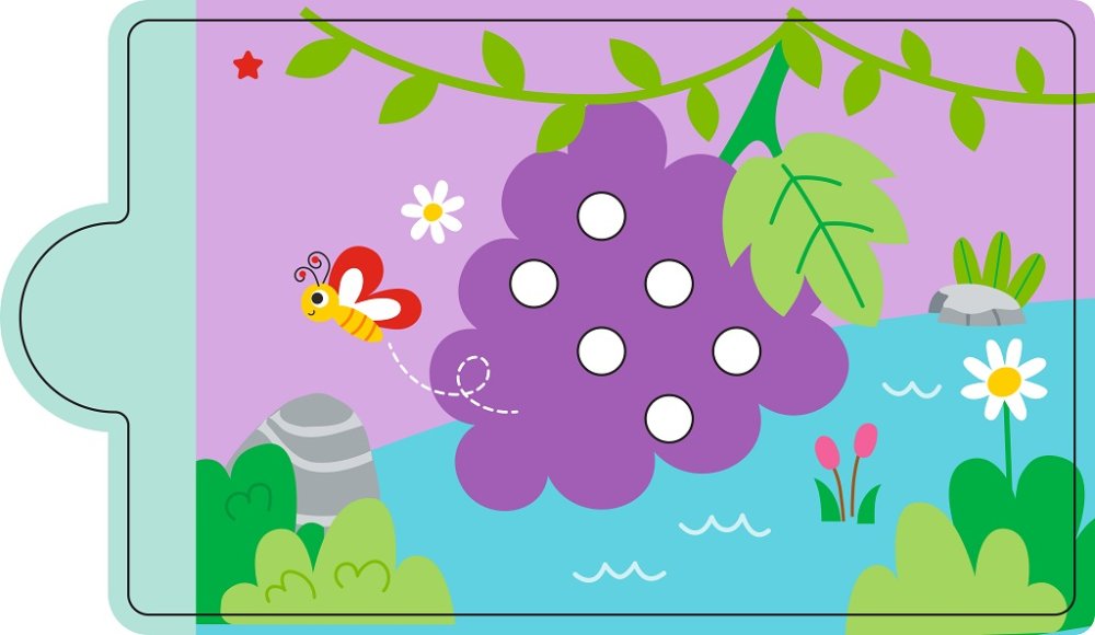 2Kids Toys Magnetická hra Třídění barev s dinosaurem (obrázek 11)